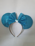 Mermaid theme- mouse ears headband