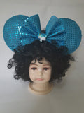 Mermaid theme- mouse ears headband