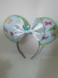 Unicorn-Themed Mouse Ears Headband