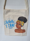 Actually I can tote bag, personal shopper, motivational