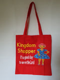 Shopping Tote, Kingdom shopper, ministry bags, christian bags