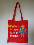 Shopping Tote, Kingdom shopper, ministry bags, christian bags