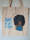 You have no idea how strong you are tote bag, motivational bags