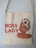 Boss lady empowered sling bag, CamieRoseUK, handmade