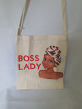 Boss lady empowered sling bag, CamieRoseUK, handmade