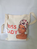 Boss lady empowered sling bag, CamieRoseUK, handmade