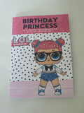 Lol doll birthday card, Card forr granddaughter, CamieRoseUK