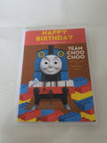 Thomas the tank engine birthday cards, handmade cards, CamieRoseUK