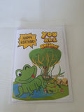 Toadaly awesome birthday card, CamieRoseUK, Wholesale (Pack of 10)