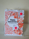 Luxury boxed anniversary card, Handmade cards, Keepsake cards, CamieRoseUK designs