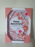 Luxury boxed anniversary card, Handmade cards, Keepsake cards, CamieRoseUK designs