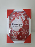 Luxury boxed Thank you card, Handmade cards at CamieRoseUK