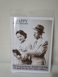 Funny vintage anniversary cards, CamieRoseUK, wholesale (Pack of 10)