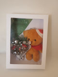 Luxury boxed Christmas card, Camieroseuk handmade holiday cards