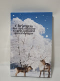 Reindeer scene box card collection, handmade designs at Camieroseuk