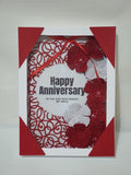 Happy Anniversary card, Birthday wishes , Ribbon cards, CamieRoseuk designs