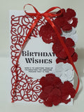 Happy Anniversary card, Birthday wishes , Ribbon cards, CamieRoseuk designs