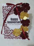 Birthday card for her, handmade cards at Camieroseuk, Anniversary cards