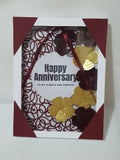 Birthday card for her, handmade cards at Camieroseuk, Anniversary cards