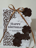 Luxury boxed birthday/ Anniversary cards, Camieroseuk designs