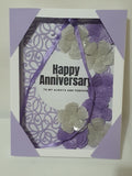 Camieroseuk Ribbon cards, handmade cards for all occasion, Anniversary cards