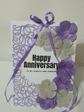 Camieroseuk Ribbon cards, handmade cards for all occasion, Anniversary cards