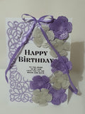 Camieroseuk Ribbon cards, handmade cards for all occasion, Anniversary cards