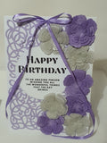 Camieroseuk Ribbon cards, handmade cards for all occasion, Anniversary cards