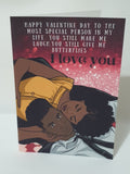 Camieroseuk Valentine's day cards: Celebrating black love