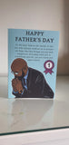 Father's Day cards, Black cards, 3 inch badges handmade at CamieRoseUK