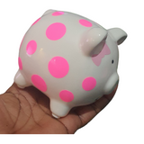 Customised mini Piggy banks for kids, babies/toddlers decorative money box, christening gifts, Camieroseuk