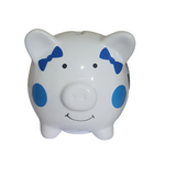 Customised mini Piggy banks for kids, babies/toddlers decorative money box, christening gifts, Camieroseuk