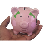 Customised mini Piggy banks for kids, babies/toddlers decorative money box, christening gifts, Camieroseuk