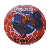 Spiderman birthday badge, 75mm, CamieRoseUk, milestone badges