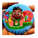 Cody birthday badge,  75mm birthday badge at Camieroseuk