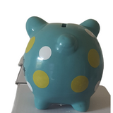 Customised mini Piggy banks for kids, babies/toddlers decorative money box, christening gifts, Camieroseuk