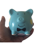 Customised mini Piggy banks for kids, babies/toddlers decorative money box, christening gifts, Camieroseuk