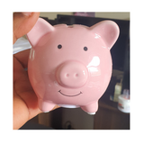 Customised mini Piggy banks for kids, babies/toddlers decorative money box, christening gifts, Camieroseuk